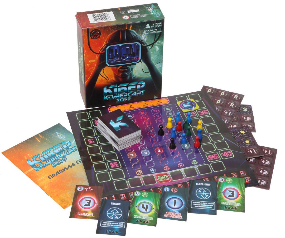 Настольная игра Arial Кибер Коммерсант Разноцветный (SR-113-N-1024)