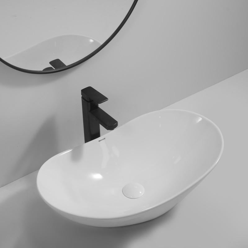 Раковина накладна MIXXUS Premium WAVE-0105 620х360х160 мм (MP6555) - фото 2