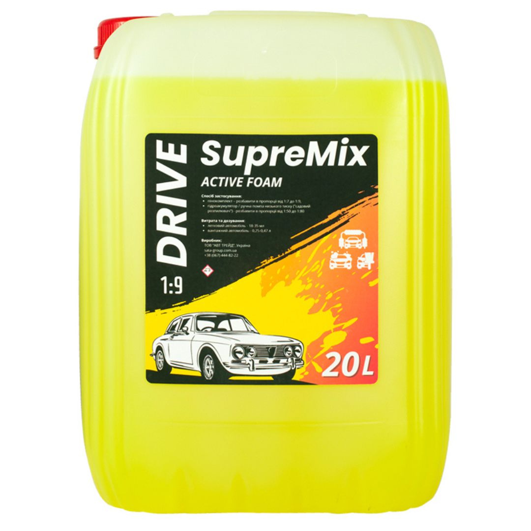 Активная пена для бесконтактной мойки SupreMix Drive 1:9 20 л