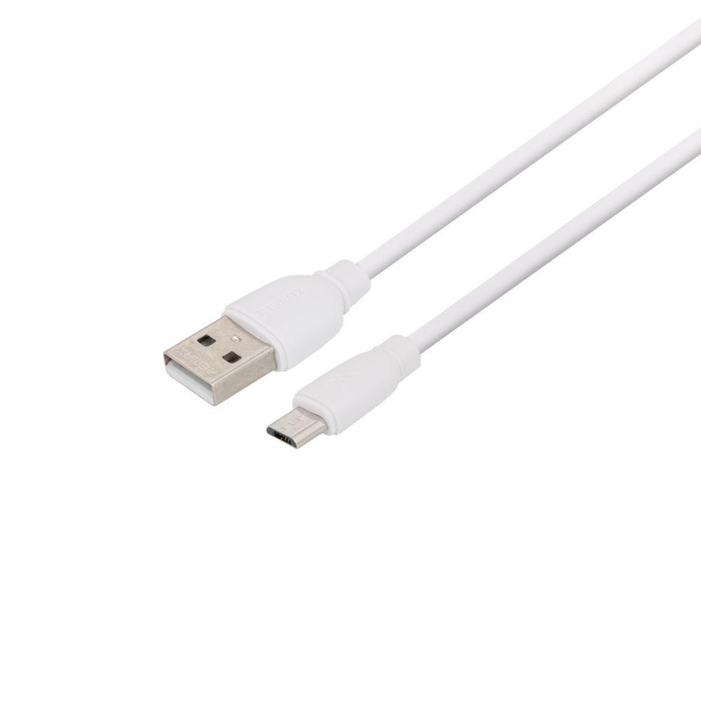 Кабель Remax RC-138m MicroUSB 1 м White - фото 1