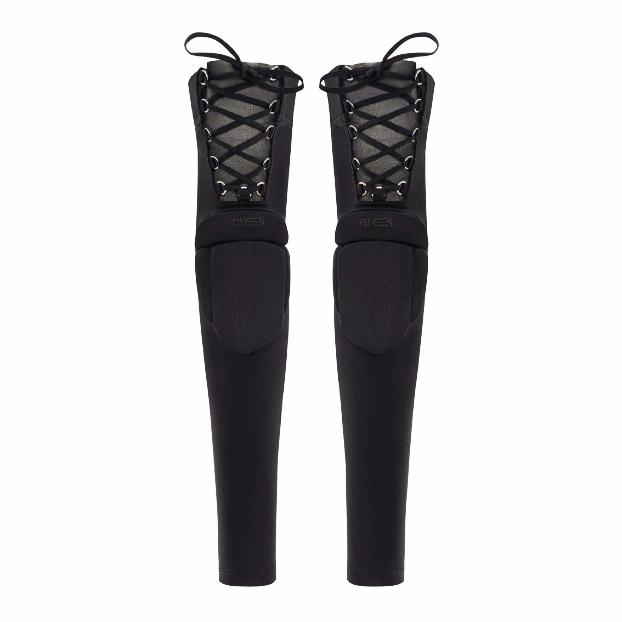 Наколінники для танців високі пара S Чорний (QKP_HK_102241-3)