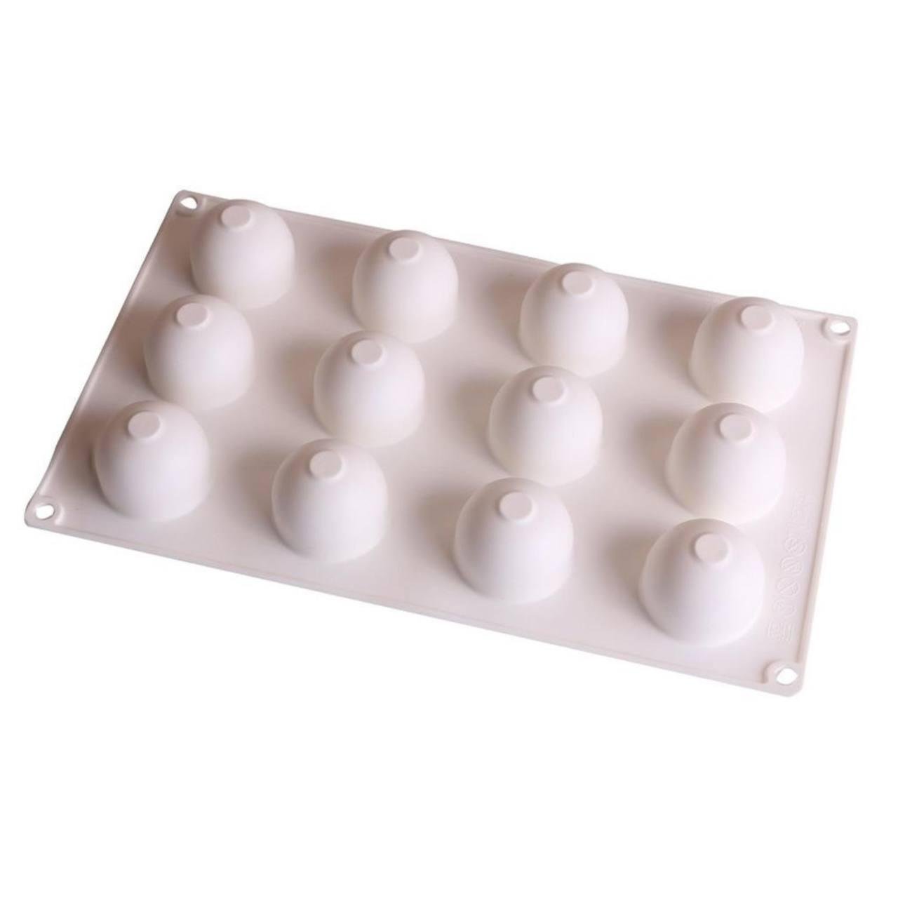 Форма для випічки HJ 720 Трюфель 12 осередків силіконова 290x170x35 мм (b2649d40)