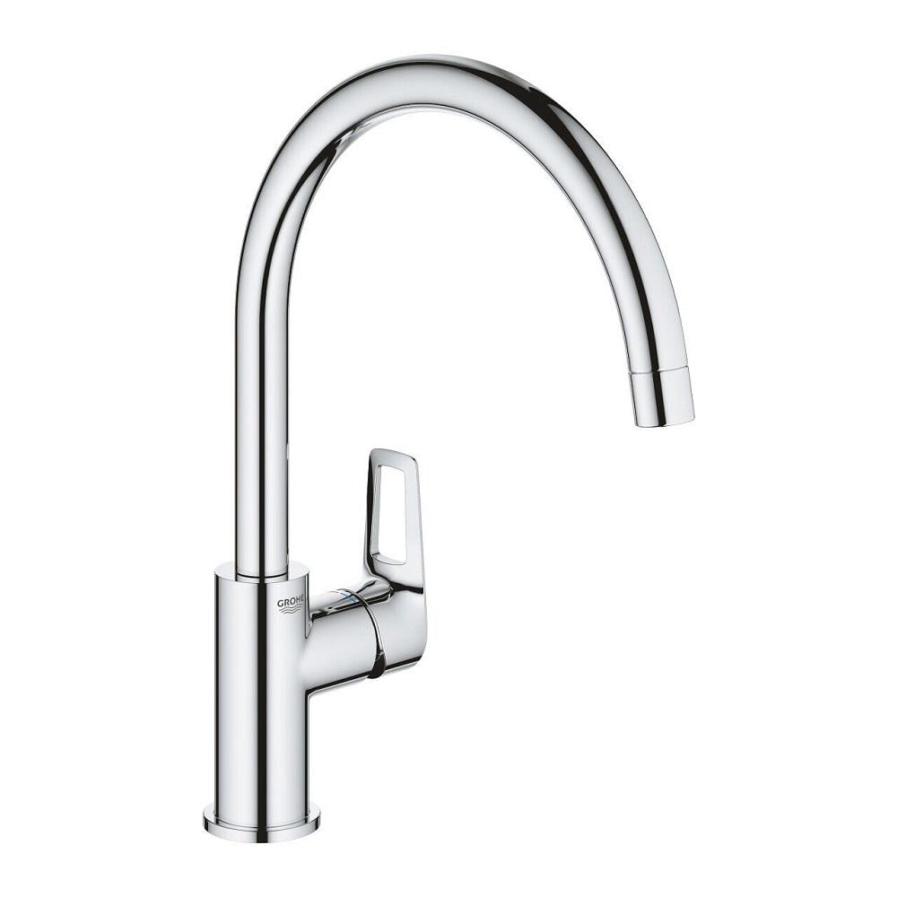 Змішувач для мийки Grohe BauLoop одноважільний Хром (31232001)