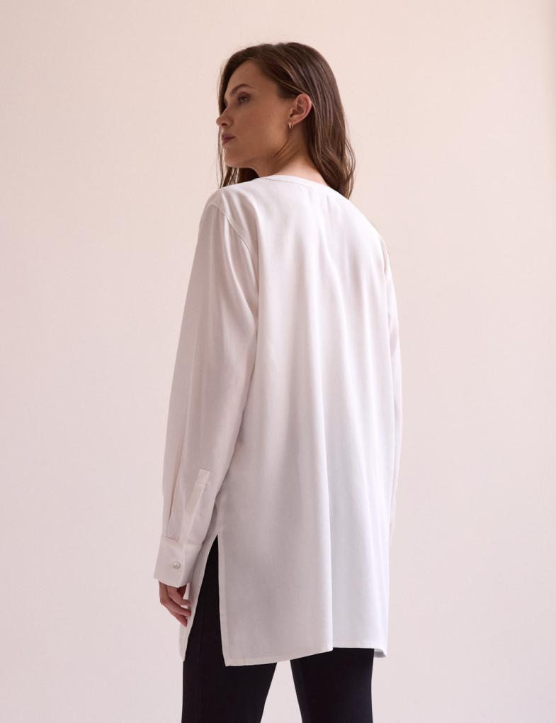 Сорочка жіноча Diverse BLIZZ S Молочний (5905384033680) - фото 3 Сорочка жіноча Diverse BLIZZ S Молочний (5905384033680) - фото 3