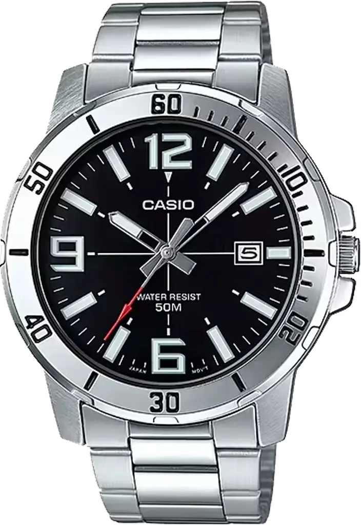 Наручные часы мужские Casio Timeless Collection MTP-VD01D-1B Черный (3150751448)