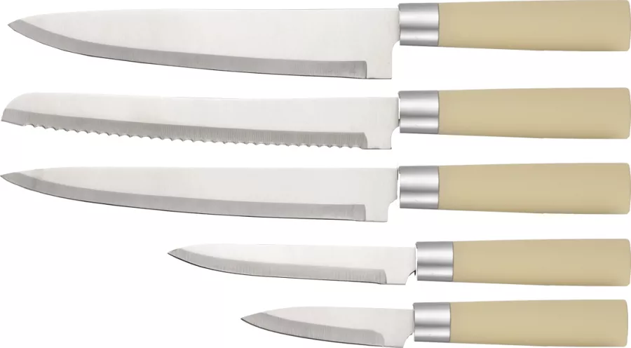 Набор ножей на подставке Zilan ZLN1620 6 предметов (03940)