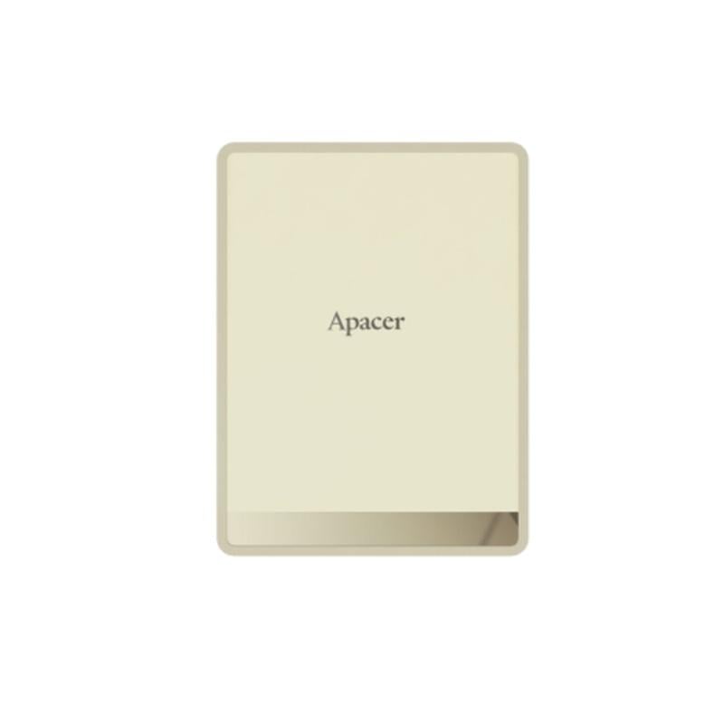 Накопитель SSD Apacer AS724 512 GB USB 3.2 Gen.2 Type-C Read/Write 500MB/s Cream (34603032)