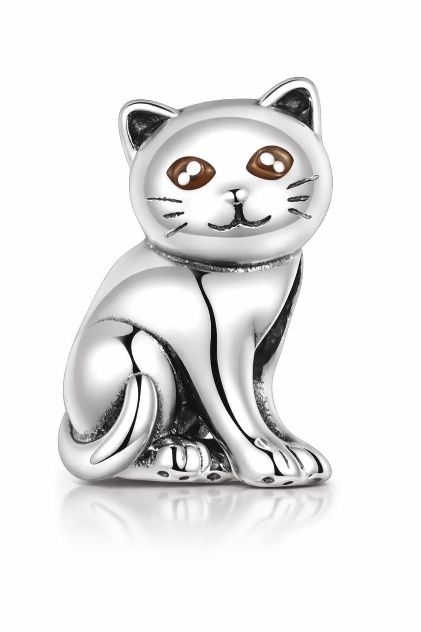 Бусы декоративные с кошкой Кошка Улюбленка WOSTU