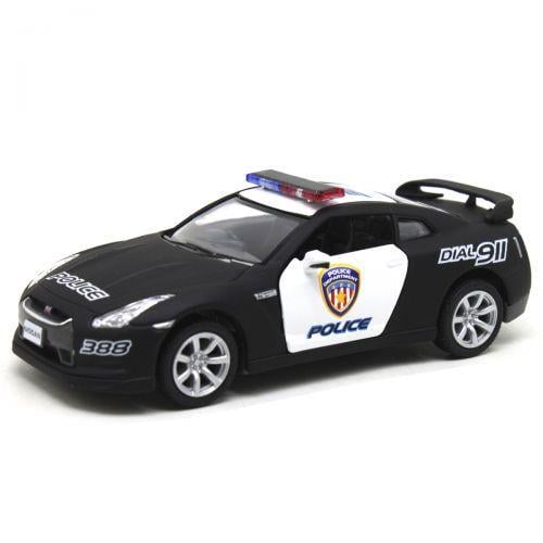 Полицейская машинка Мисс Kinsmart Nissan GT-R R35 (175801)