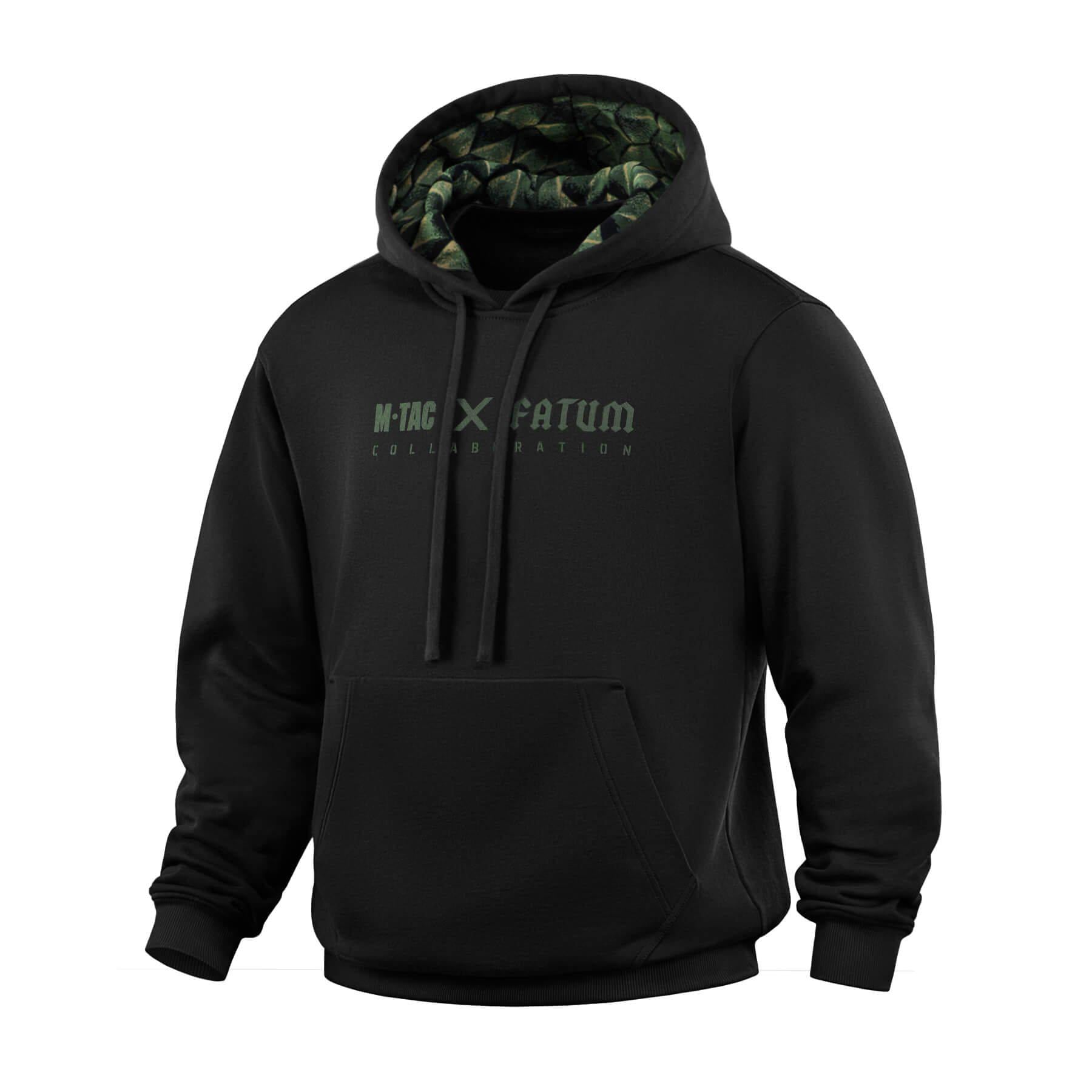Кофта M-Tac Hoodie Cotton Hard Fatum L Black