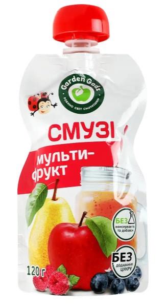 Пюре фруктове Gadz Смузі Мультифрукт 120 г (2625171644)