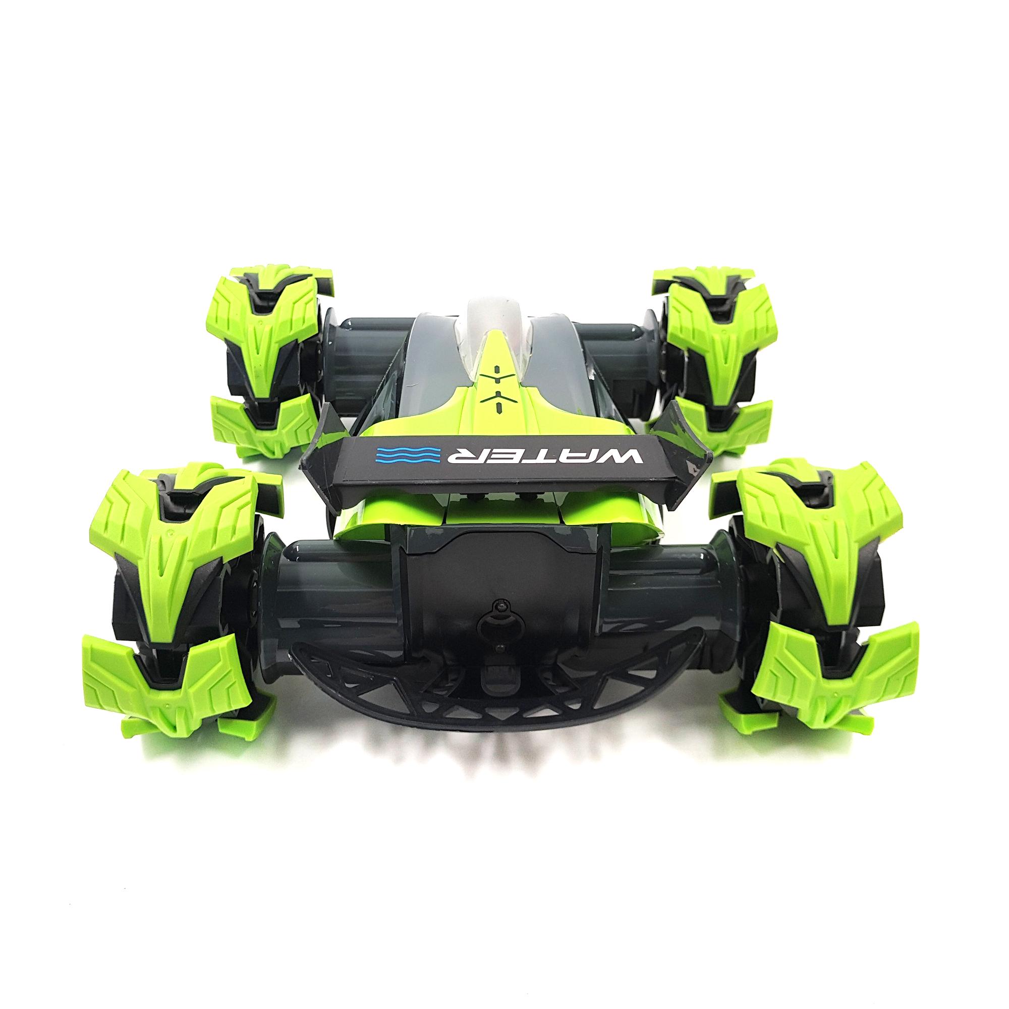 Машина гоночная трюковая AmirTure с озвучкой и подсветкой 30 см Зеленый (121037z) - фото 6 Машина гоночная трюковая AmirTure с озвучкой и подсветкой 30 см Зеленый (121037z) - фото 6