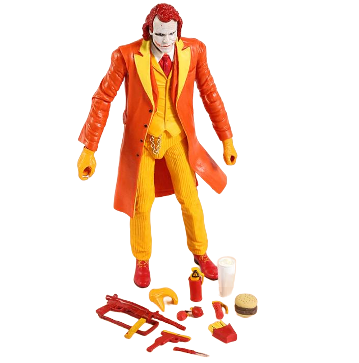 Фигурка NECA Джокер Хит Леджер ПВХ 17 см Оранжевый (fab3bd47)