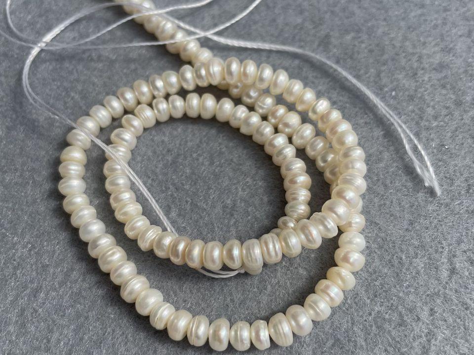 Жемчуг речной для ожерелья