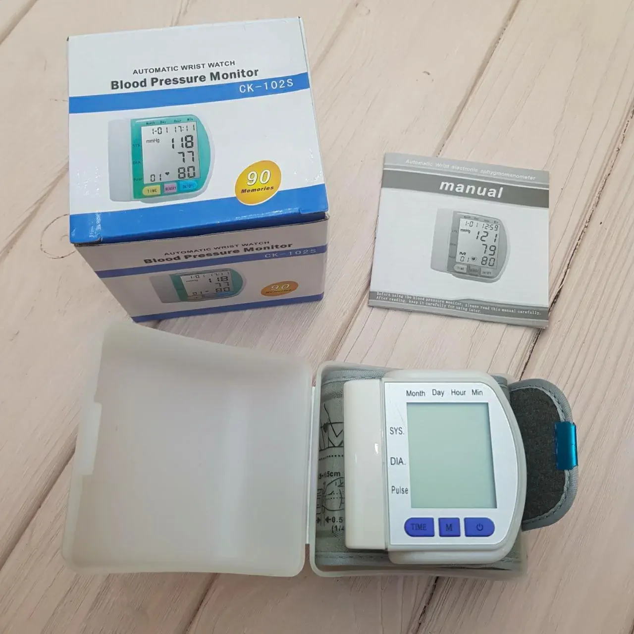 Тонометр автоматичний для вимірювання тиску Blood Pressure Monitor CK-102S - фото 3