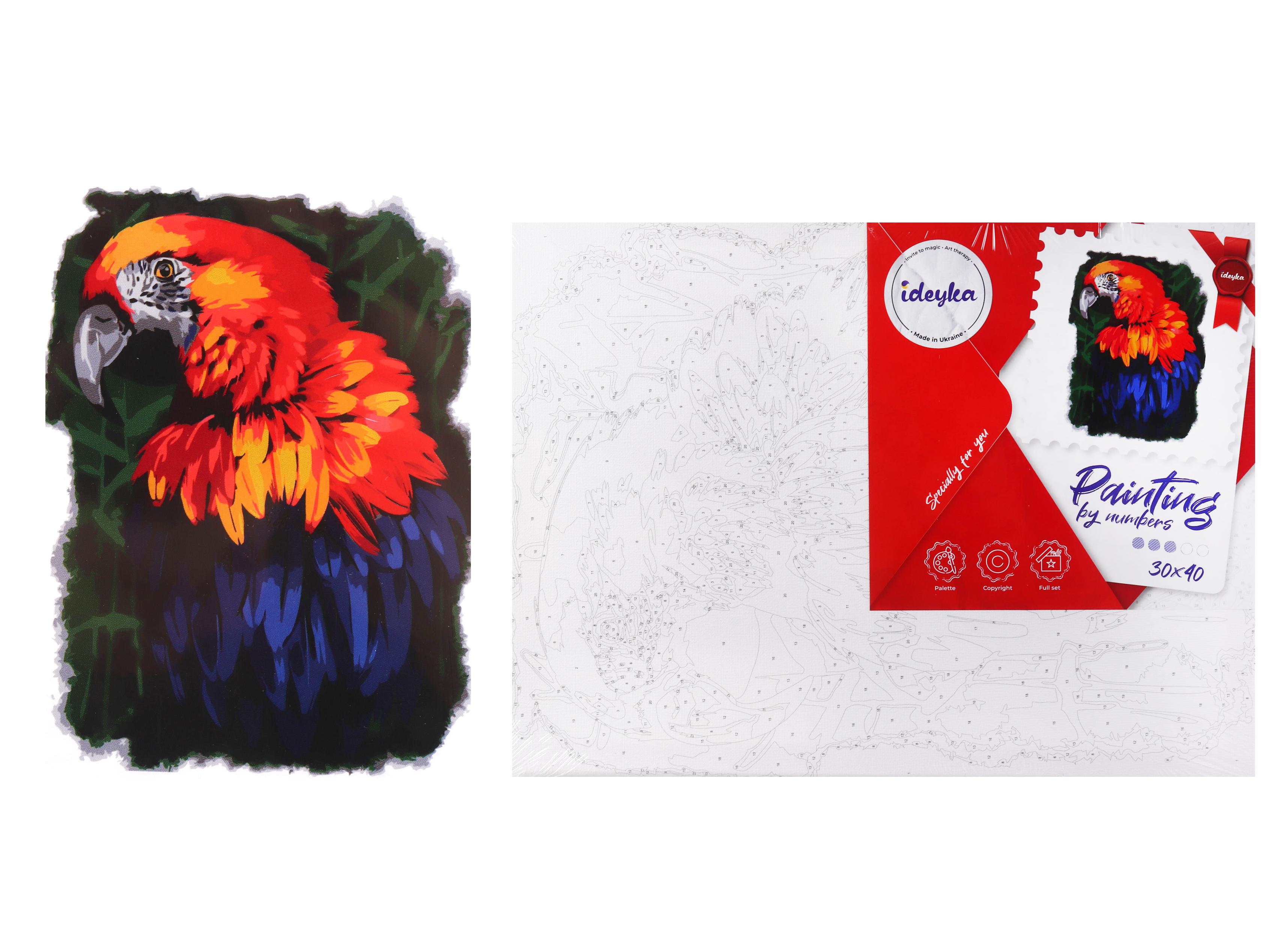 Картина по номерам Ideyka Единственный и неповторимый кно4462 30x40 см (MTT-159578)