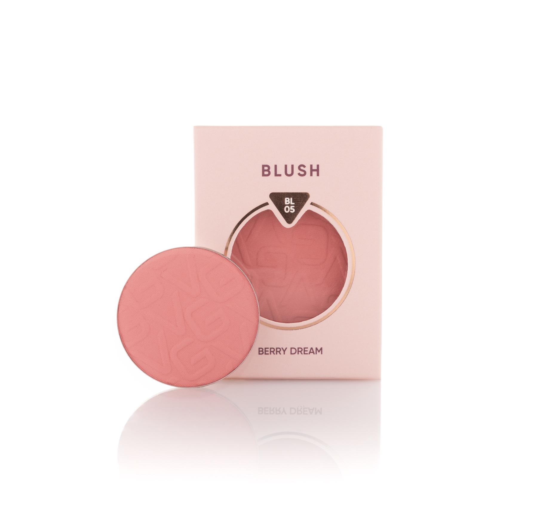 Румяна для лица PROVG компактны в рефиле для макияжа №05 Berry Dream (BL-05)