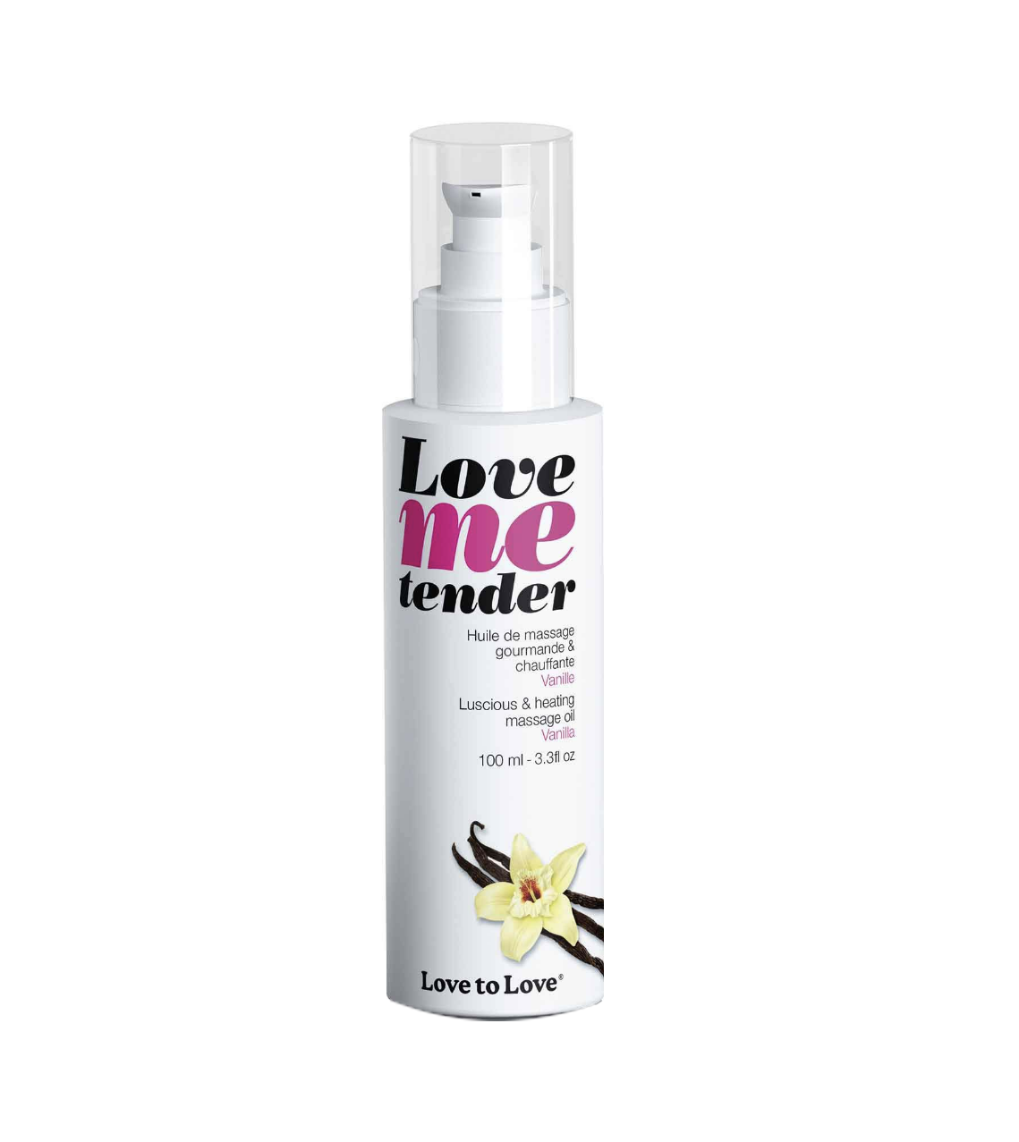 Масло массажное согревающее Love To Love LOVE ME TENDER Vanille 100 мл (SO1614)
