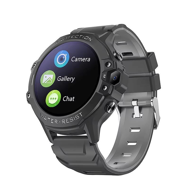 Смарт-часы детские K55 GPS/4G с SIM-картой Черный (26389509)