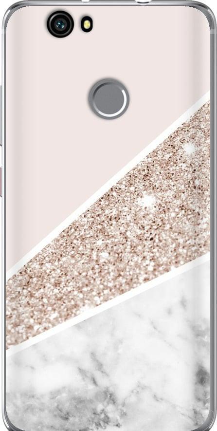 Чехол на Huawei Nova Пастельный мрамор (4342t-439-42517)