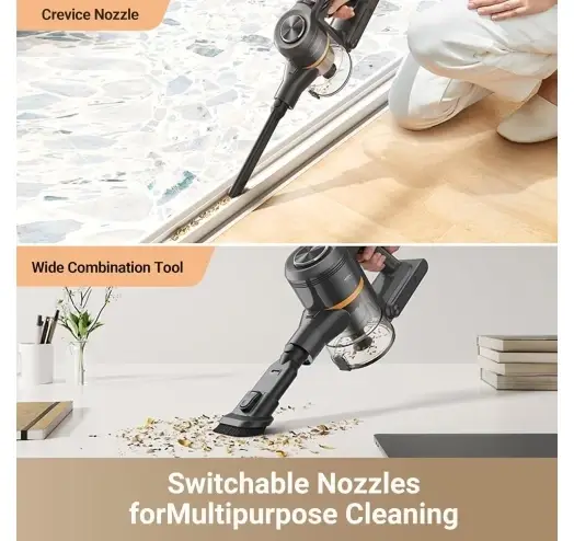 Пилосос акумуляторний DREAME Mova Cordless Vacuum Cleaner J20 - фото 6