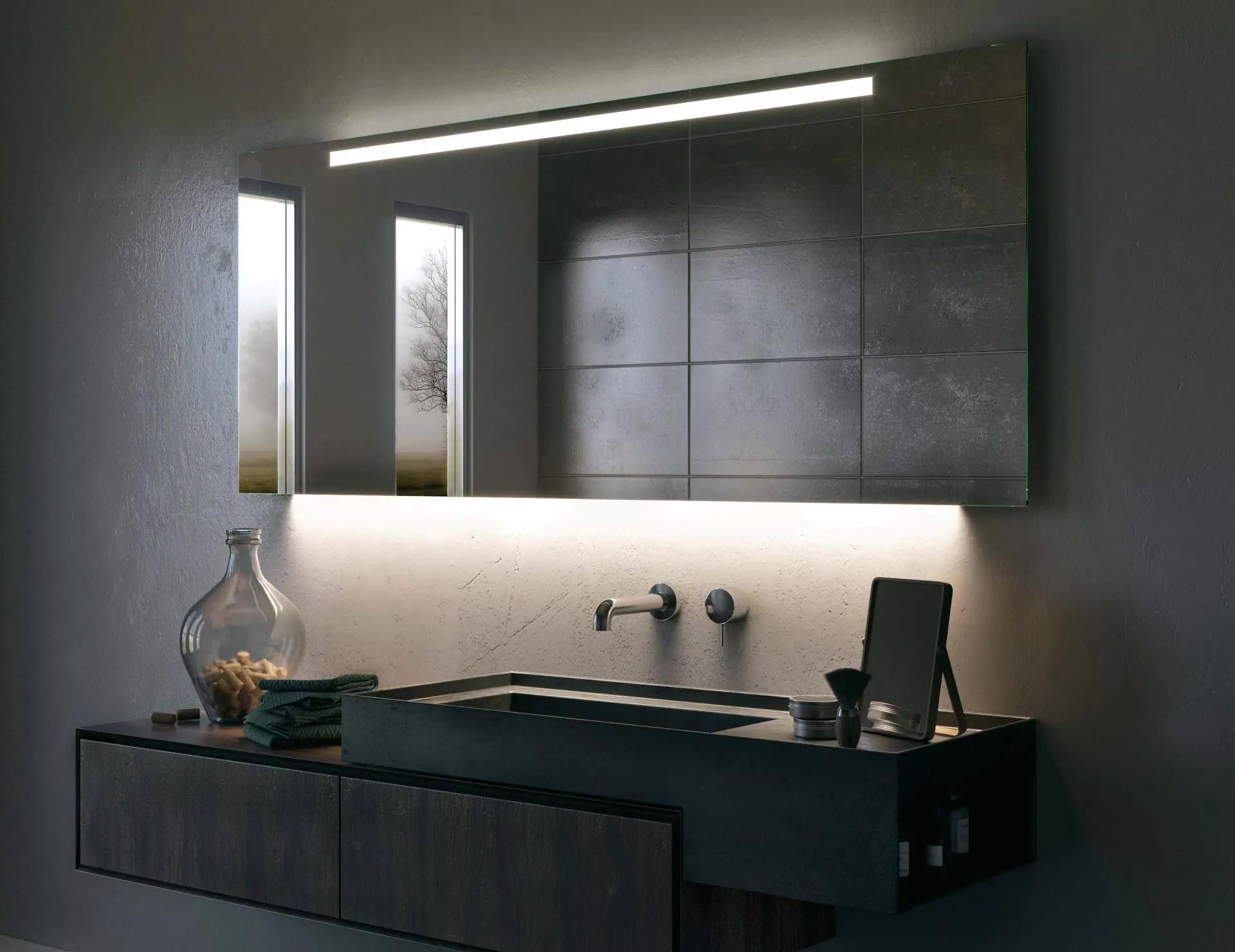 Зеркало Dim Dzerkal CREPIO с LED-подсветкой 70х100 см (9566)