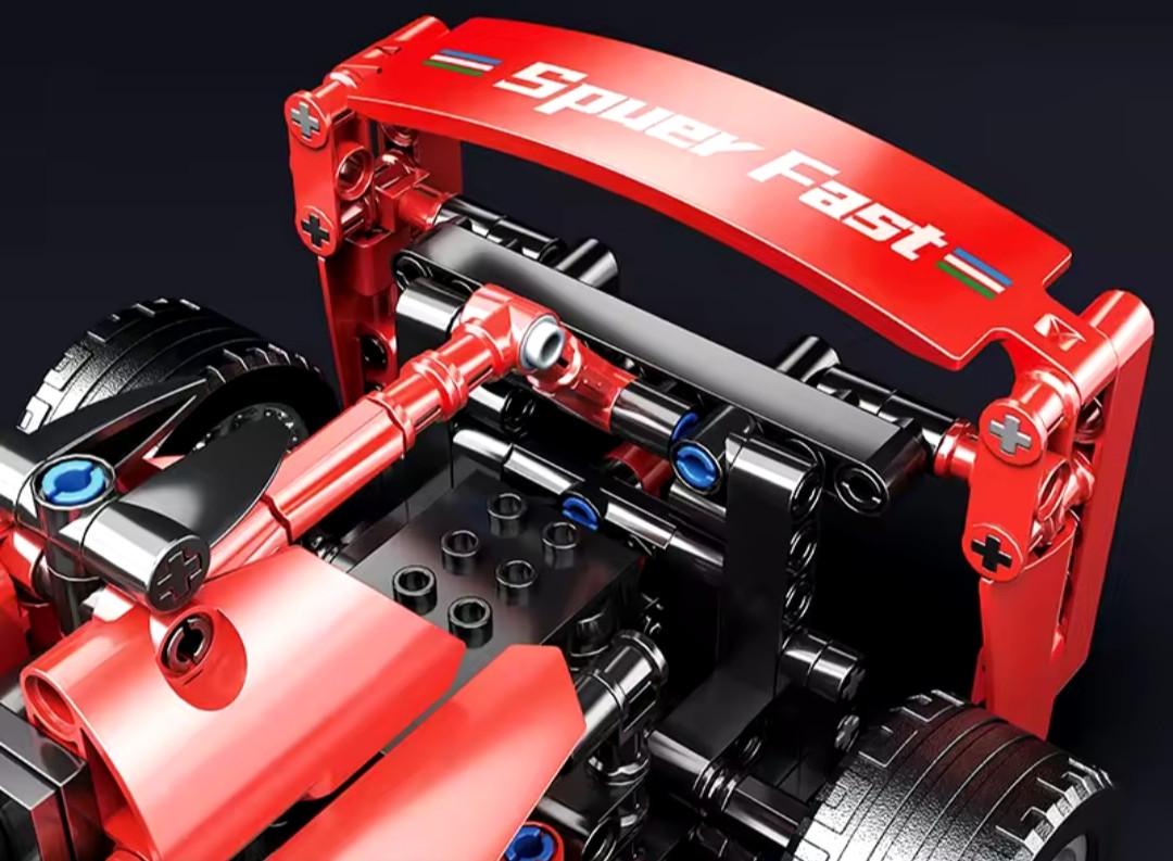 Конструктор гоночна машинка F1 - фото 3 Конструктор гоночна машинка F1 - фото 3