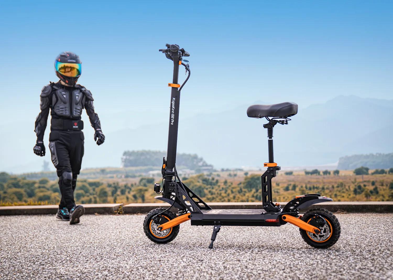 Электросамокат с сиденьем KugooKirin G2 PRO 2025 600W 48V 15Ah - фото 12