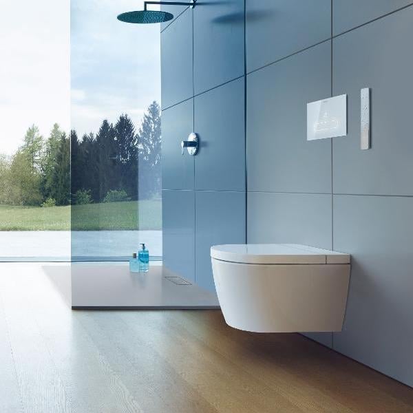Унитаз подвесной Duravit Me by Stark SensoWash Rimless с крышкой-биде (LM-2510092000_612001012000310) - фото 2 Унитаз подвесной Duravit Me by Stark SensoWash Rimless с крышкой-биде (LM-2510092000_612001012000310) - фото 2