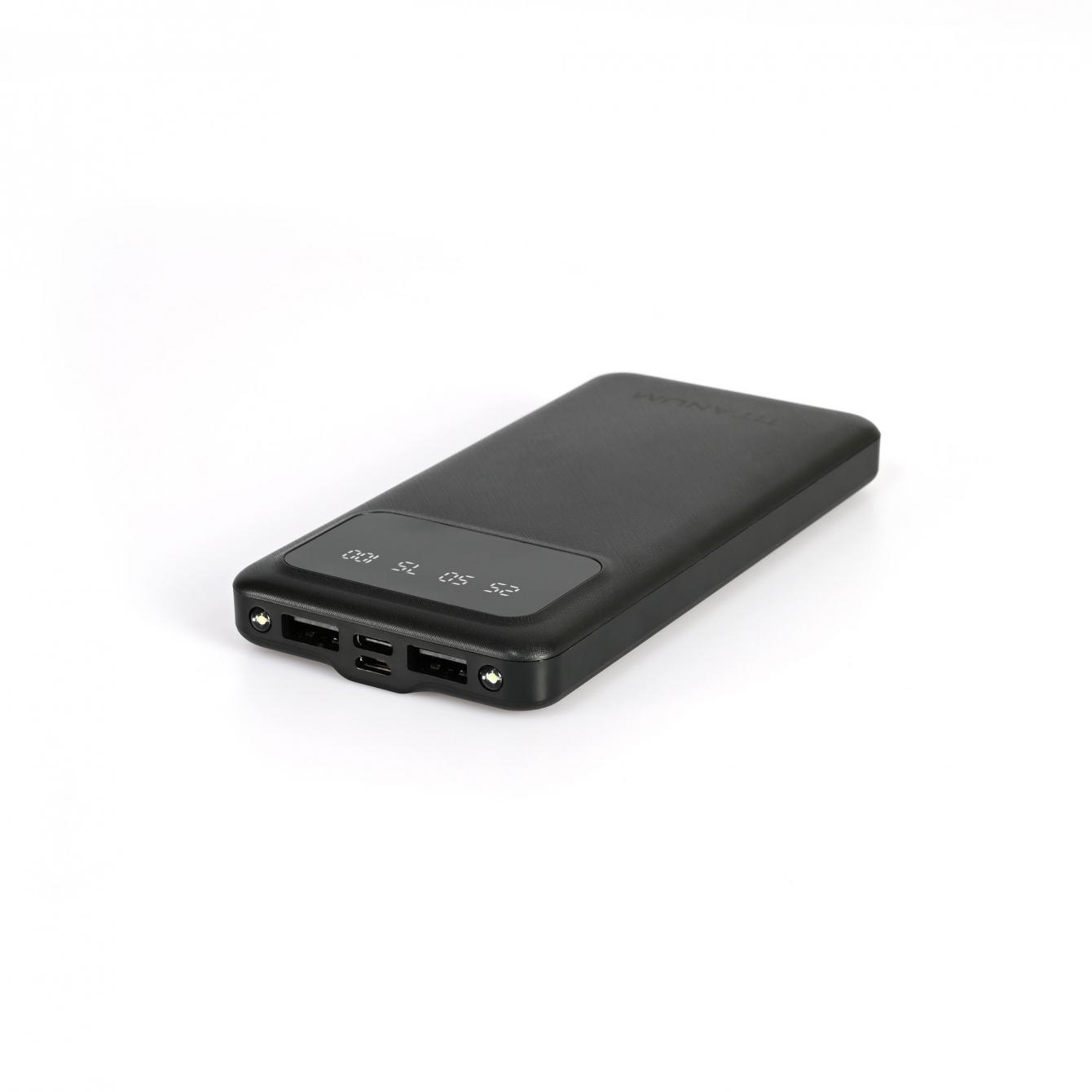 Повербанк TITANUM OL21 10000 mAh Black (TPB-OL21-B) - фото 3