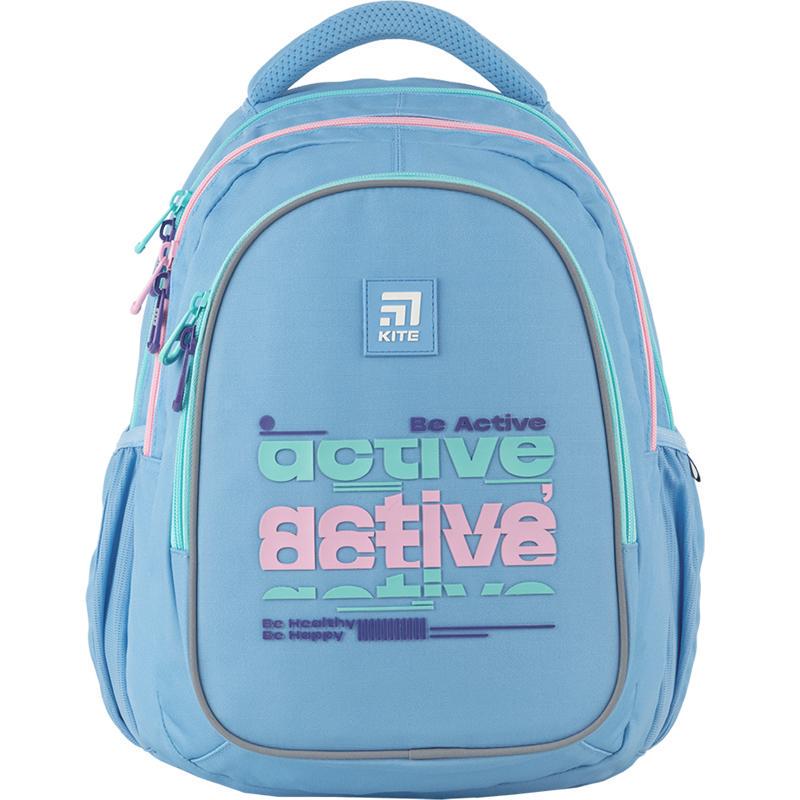 Рюкзак KITE Education teens 40x29x17 см 20,5 л Голубой (K24-8001M-1)