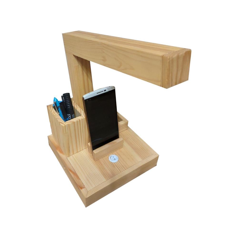 Настольная лампа для школьника деревянная (2089134879)