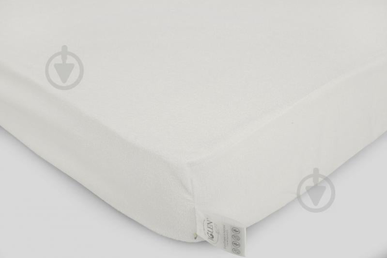 Наматрасник-простынь IGLEN непромокаемый 180х200 см Белый (180200В)