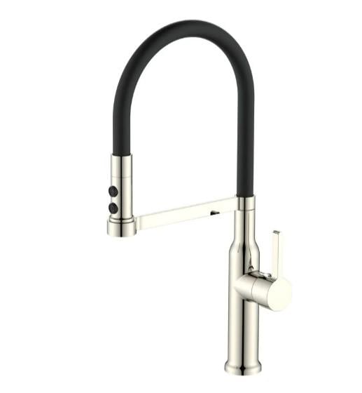 Смеситель для кухни MIXXUS Premium Pull 017 SS Color Refl Black (MI8279)