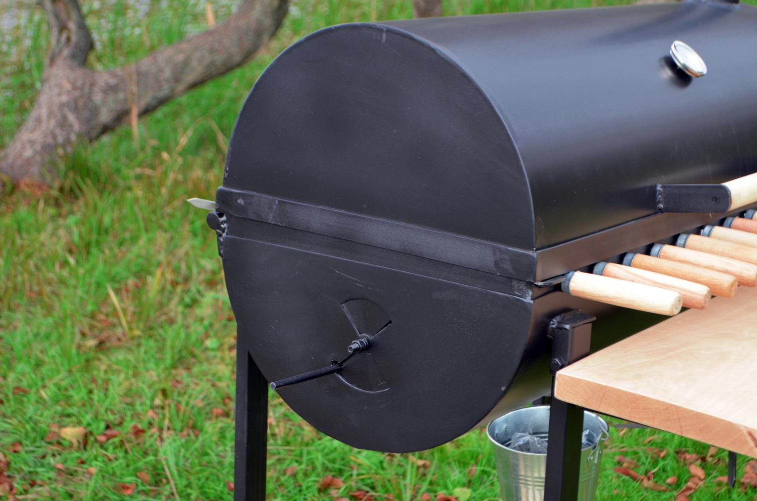 Мангал-гриль Троян с шампурами 40 см Черный (282) - фото 9 Мангал-гриль Троян с шампурами 40 см Черный (282) - фото 9