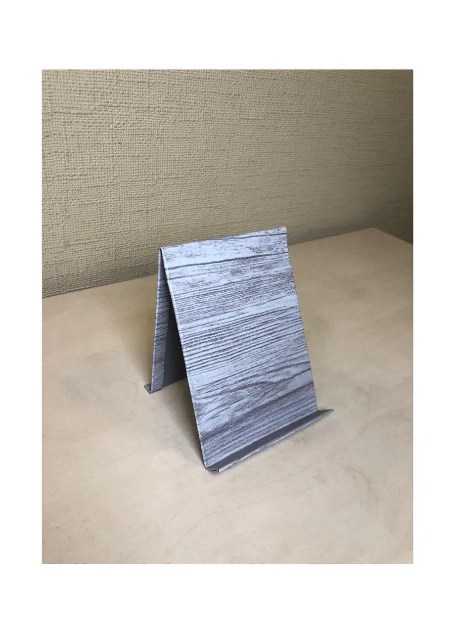 Підставка під мобільний телефон YAREMO 9х12 см Біле дерево (IL-10192) - фото 2