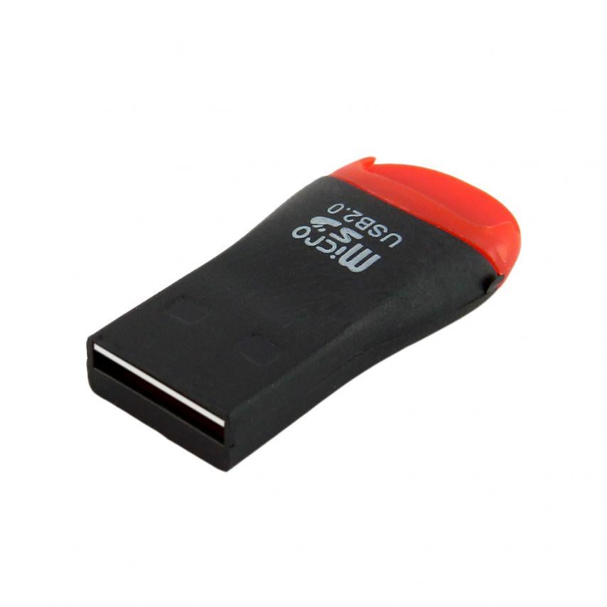 Кардидер Walker WCD-06 microSD Black/Red