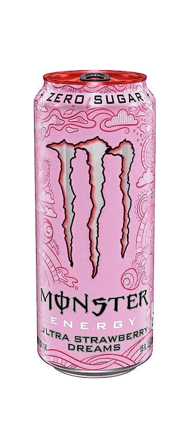Енергетичний напій Monster Energy Ultra Strawberry Dreams Sugar Free 473 мл (1899146713)