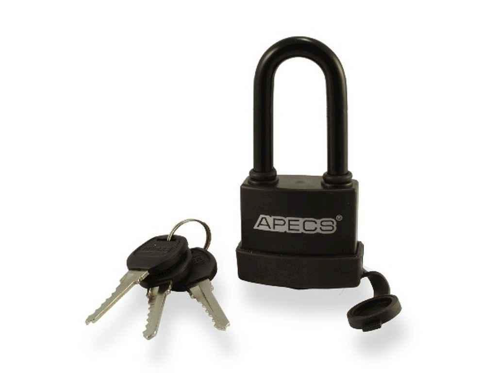 Замок навесной Apecs 141,5x71 PDR-50-70-L UA Черный (934690)
