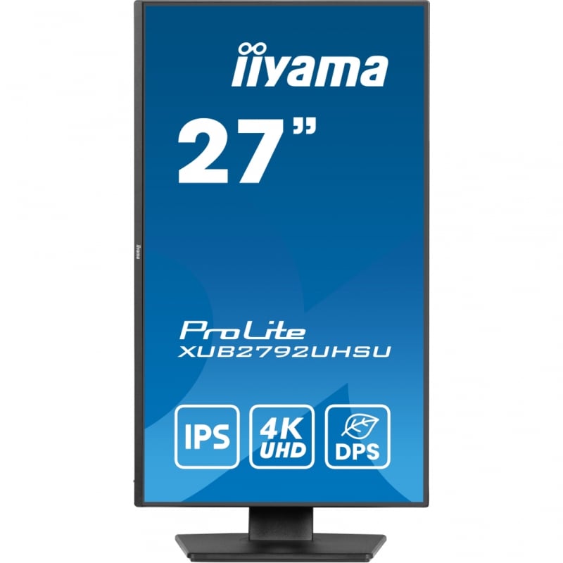 Монітор iiyama XUB2792UHSU-B6 безрамковий IPS 3840х2160 4K Ultra HD 27"/4W - фото 2 Монітор iiyama XUB2792UHSU-B6 безрамковий IPS 3840х2160 4K Ultra HD 27"/4W - фото 2