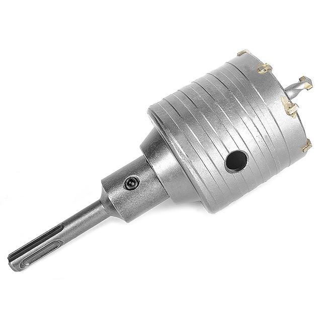 Сверло по бетону корончатое Intertool SD-7065 65 мм + переходник SDS Plus 100 мм - фото 4