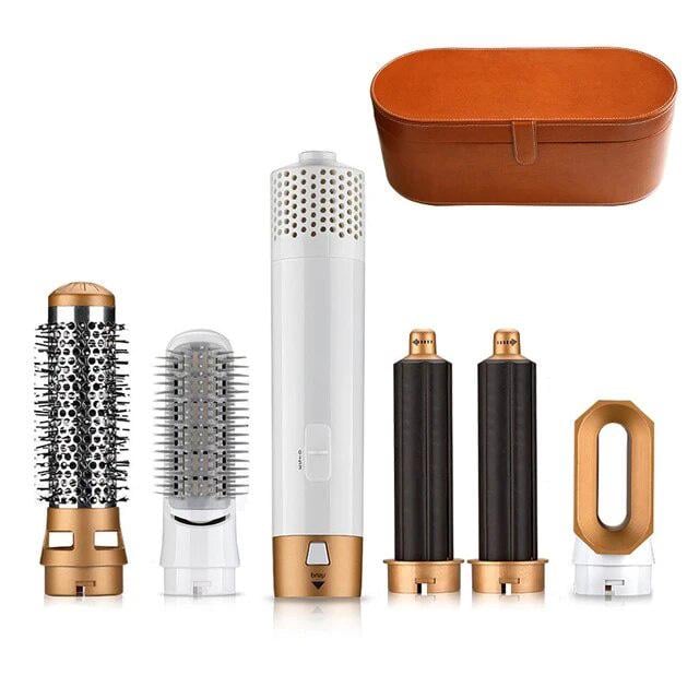 Фен-стайлер HAIR BRUSH 5в1 в подарочной коробке Белый (302-4-1)