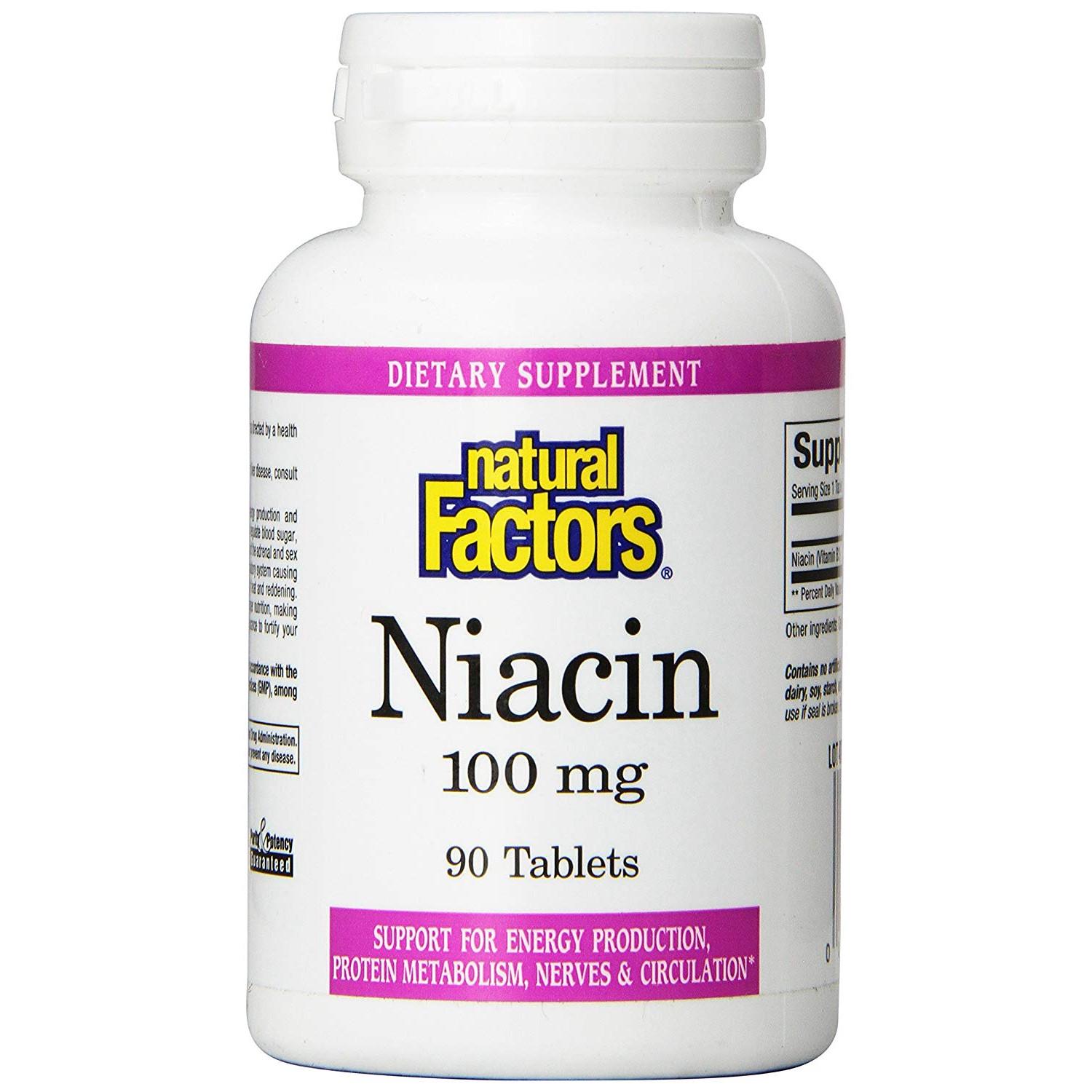Добавка натуральная Niacin 100 мг 90 таблеток Добавка натуральная Niacin 100 мг 90 таблеток