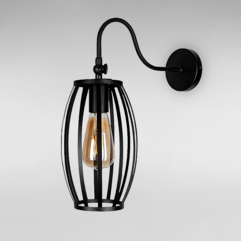 Бра Light House BK Черный  (LS-18453F3-1W)