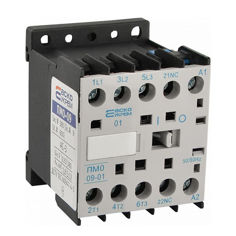 Пускатель магнитный АСКО ПМ 0-09-01 D7 42В LC1-K0901 (A0040010146)