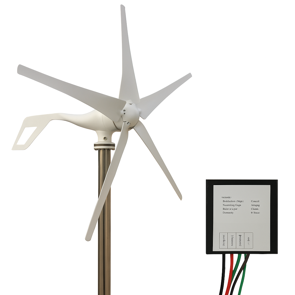 Вітрогенератор та контролер 600W/12 (26339408)