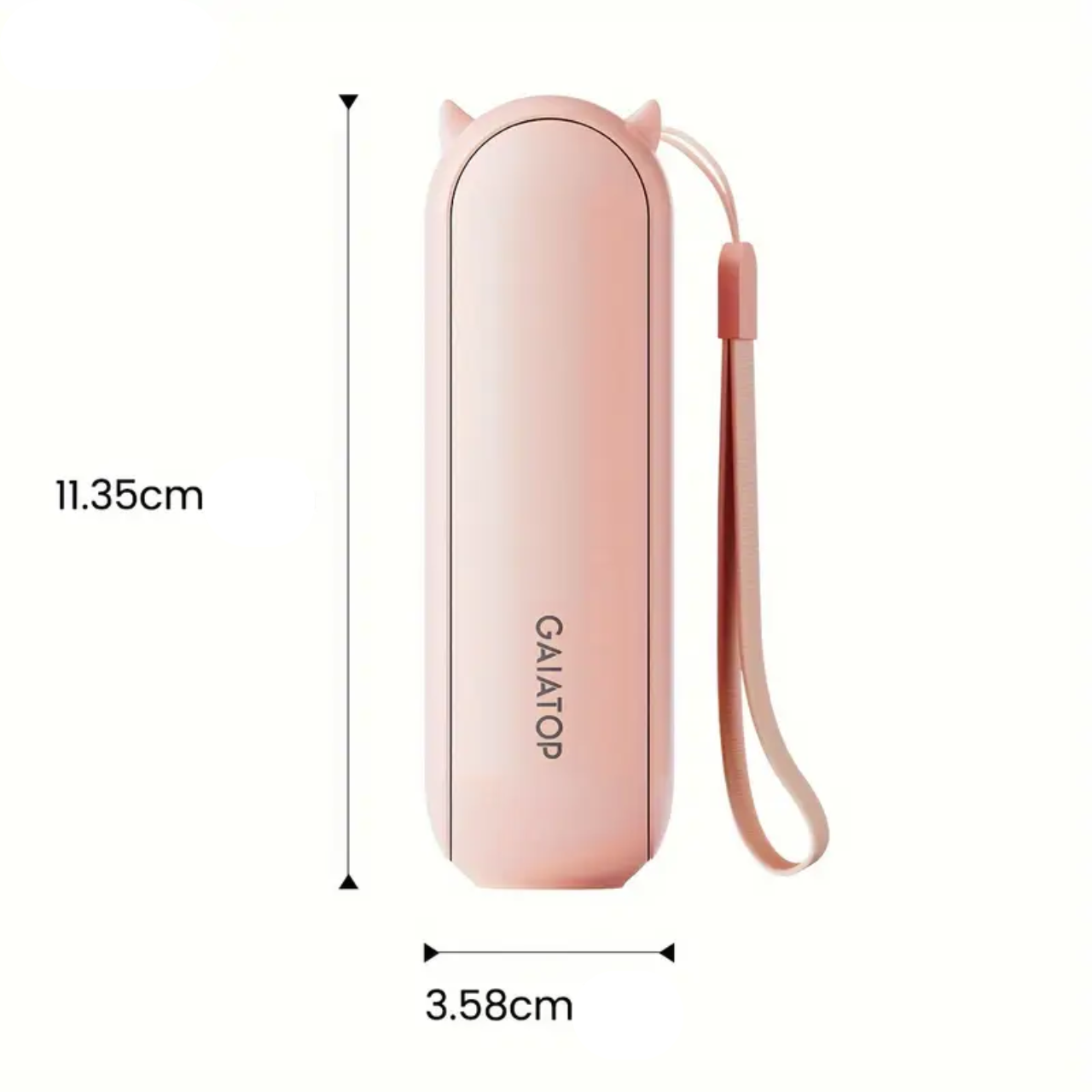 Мінівентилятор портативний Gaiatop FS08 з повербанком складаний ручний та USB-зарядка 2000 мАг Рожевий (00732262725246) - фото 2 Мінівентилятор портативний Gaiatop FS08 з повербанком складаний ручний та USB-зарядка 2000 мАг Рожевий (00732262725246) - фото 2