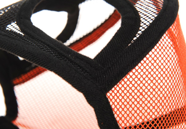 Намордник для собак брахицефалов L Черно-оранжевый (1807868916) - фото 3 Намордник для собак брахицефалов L Черно-оранжевый (1807868916) - фото 3