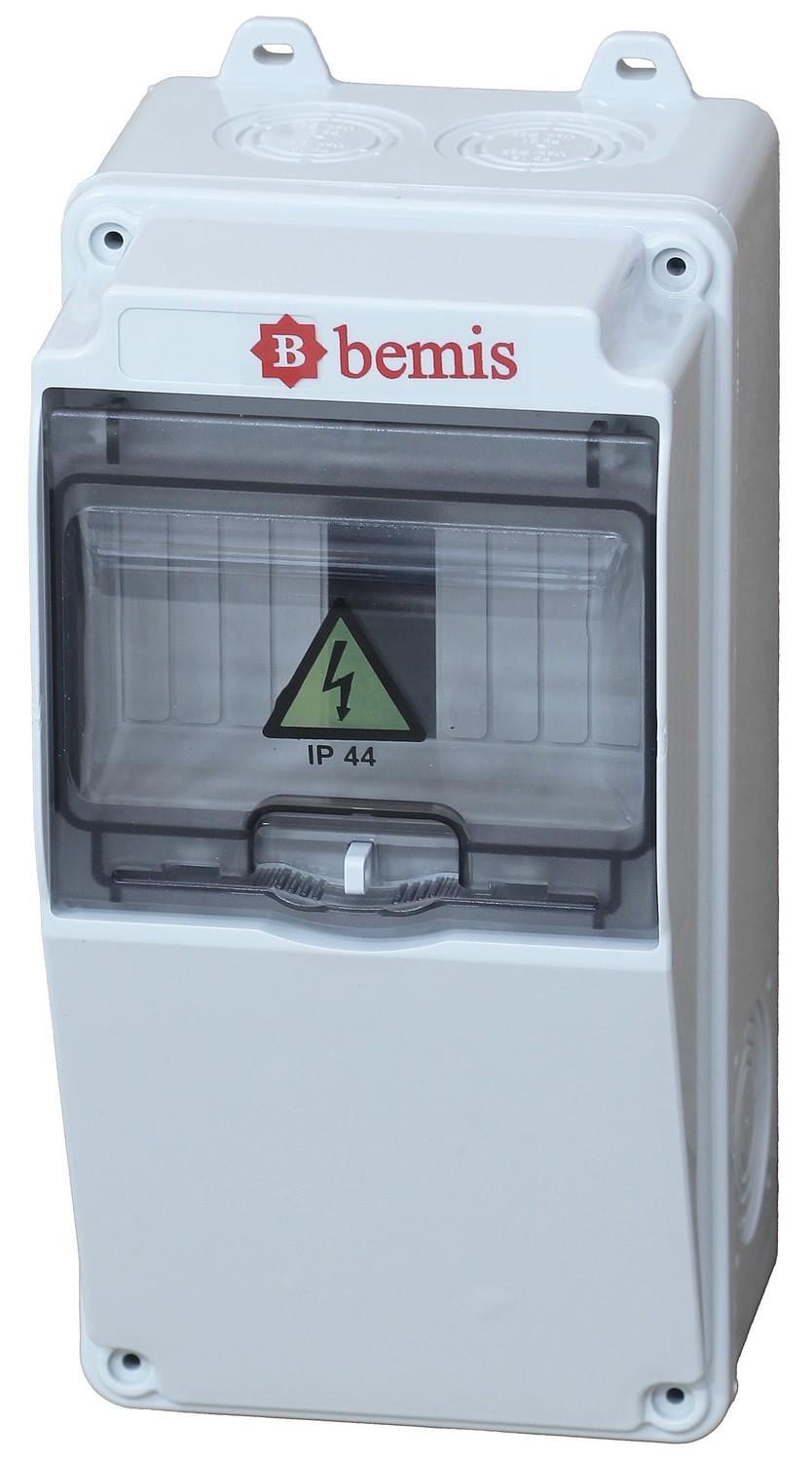 Щиток навесной комбинированный Bemis BD1-2000-0000 IP44 120x225x115 мм 5 модулей (26235779)