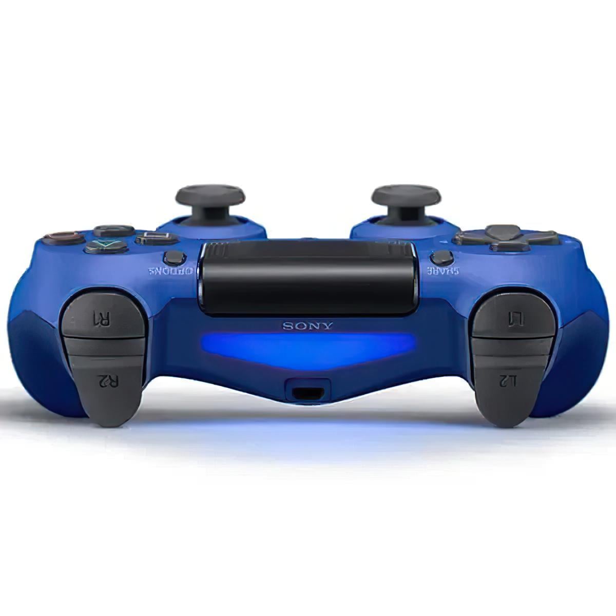 Джойстик Dual Shock 4 Wireless Bluetooth Синій (9082) - фото 5